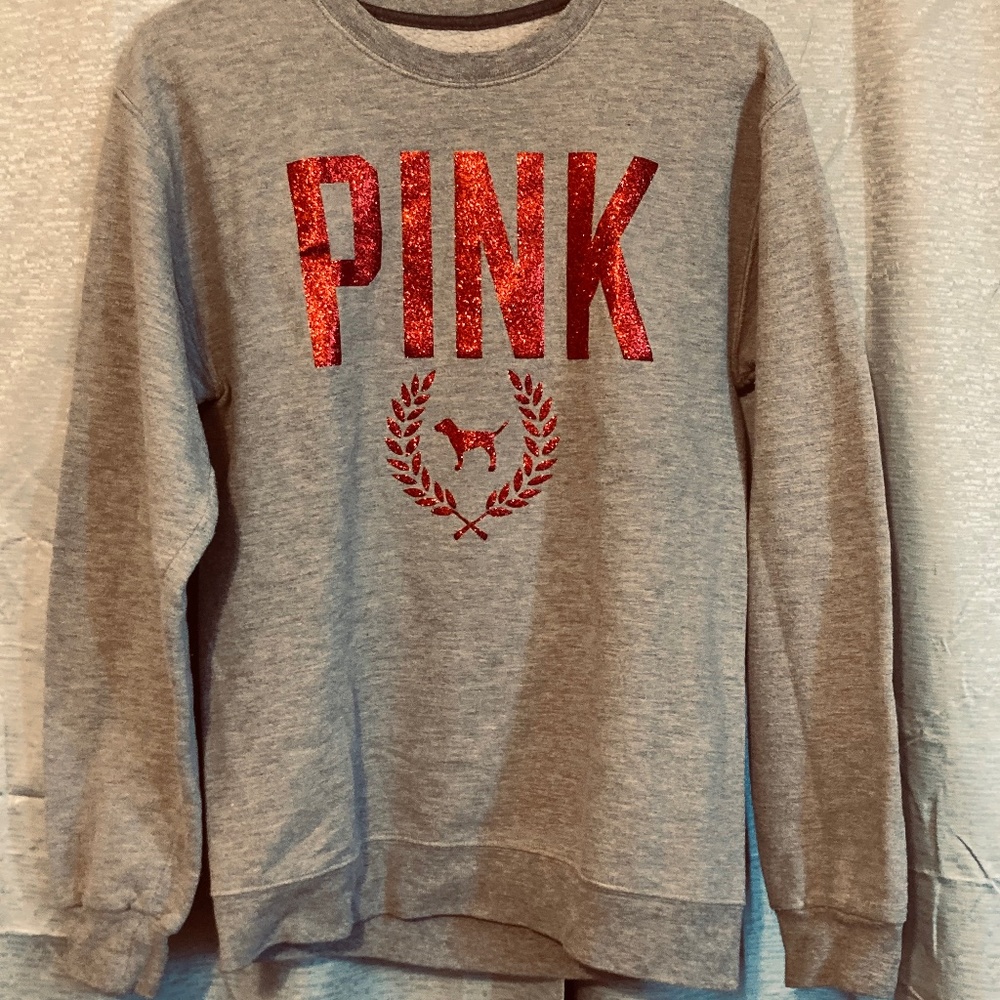Pink long sleeve sweater